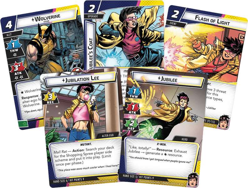 Asset image game Marvel Champions: The Card Game – Jubilee Hero Pack