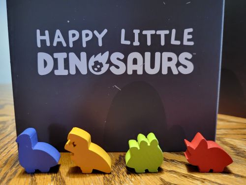 Happy Little Dinosaurs Game by TeeTurtle LLC