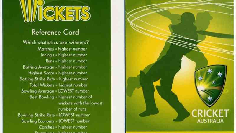Wickets Cricket Card Game