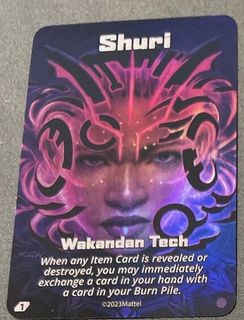 UNO Ultimate: Shuri – Wakandan Tech Ultra Rare Foil Chase Card