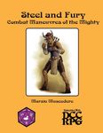 RPG Item: Steel and Fury: Combat Maneuvers of the Mighty