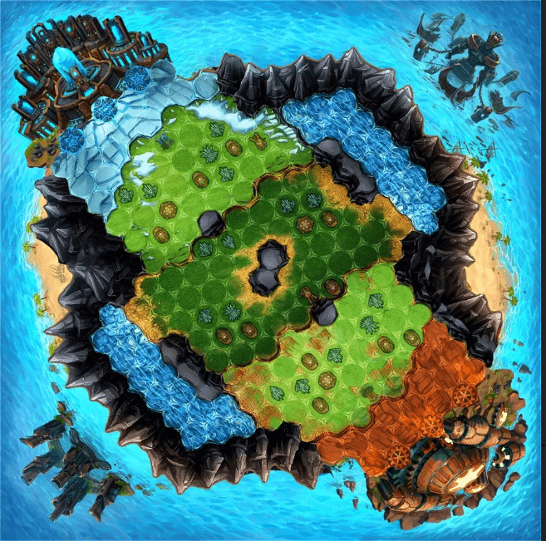 Maps comparrison? | Guards of Atlantis II