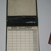 A Gin Rummy scoring pad.