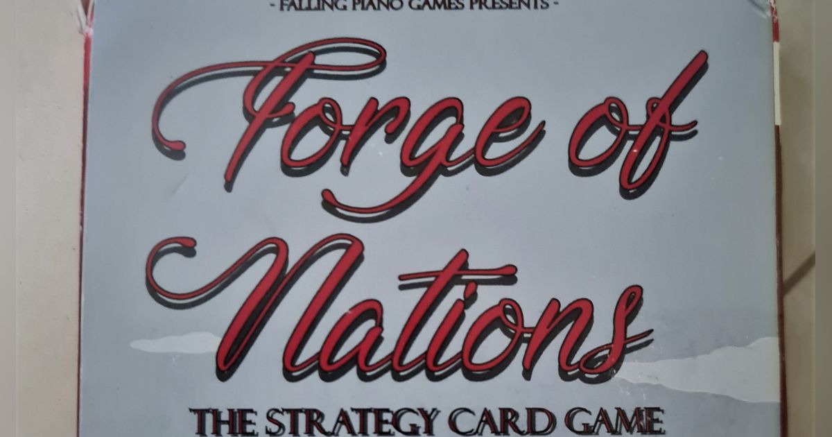 Forge of Nations: The Strategy Card Game | Board Game | BoardGameGeek