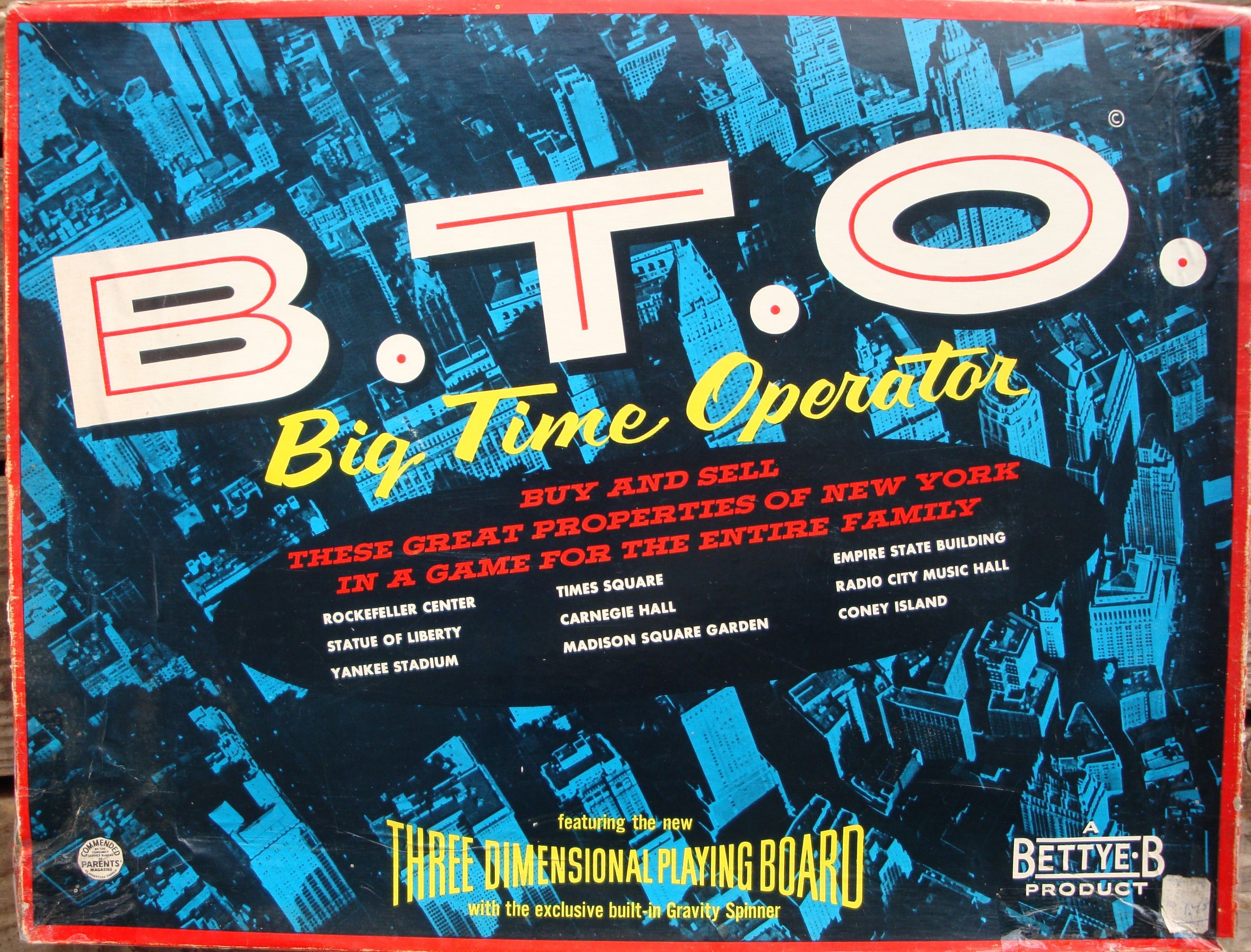 B.T.O. (Big Time Operator) cover