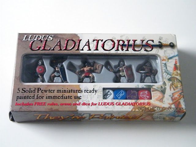 Boîte du jeu Ludus Gladiatorius