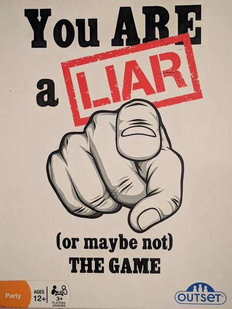 You Are A Liar Or Maybe Not Board Game Boardgamegeek