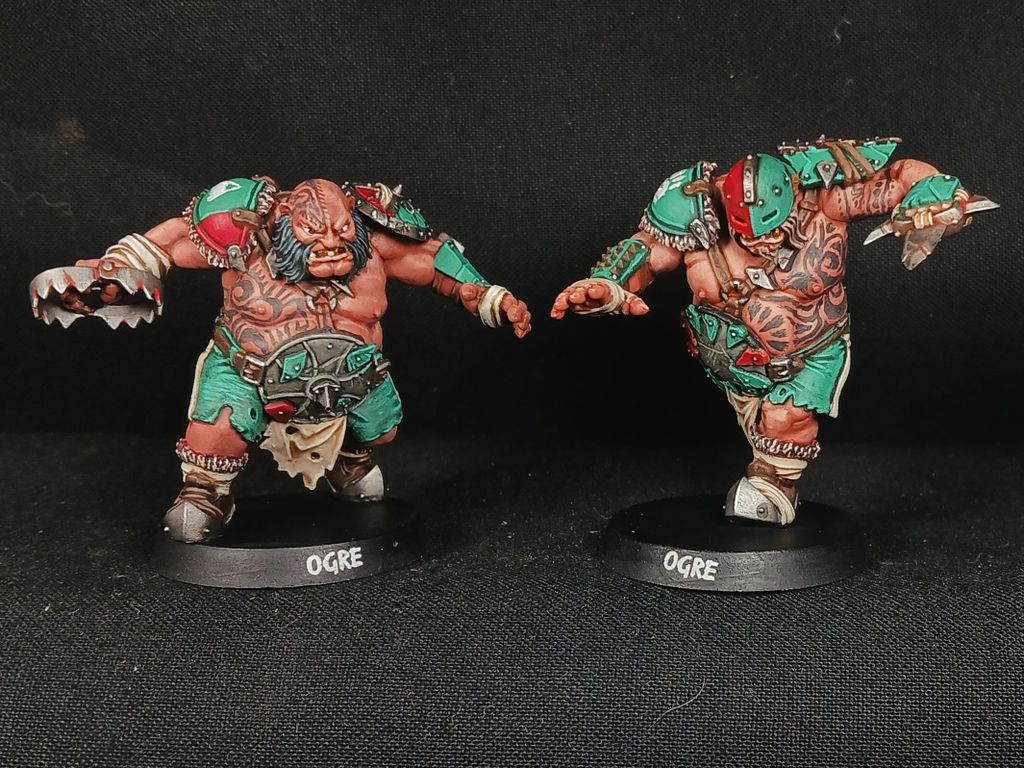 My Painting Saga: Ogres | Blitz Bowl: Ultimate Edition