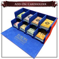 Europa Universalis: The Price of Power – Cardholder w/ Dice Tray Lid