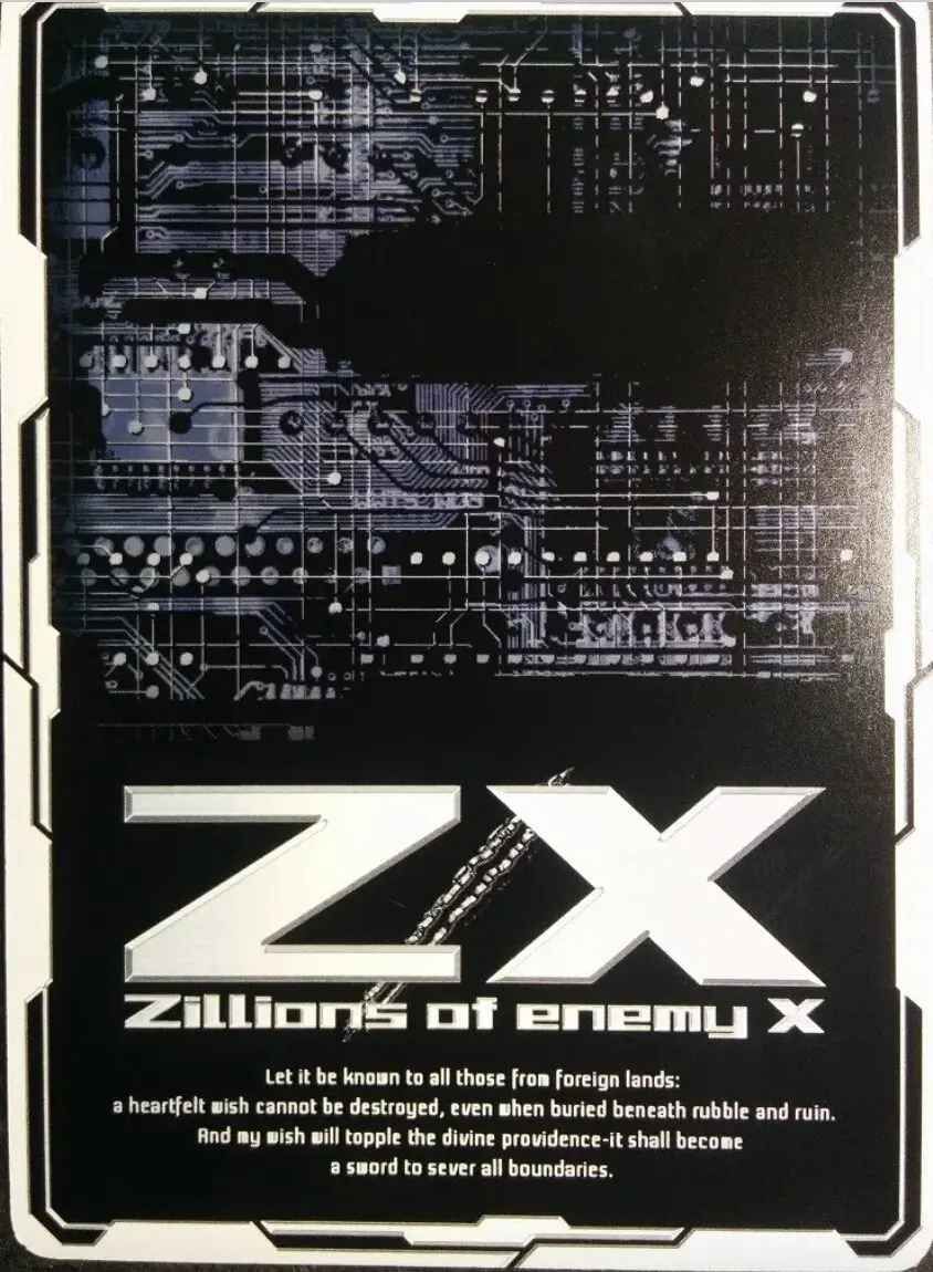Z/X: Zillions of enemy X