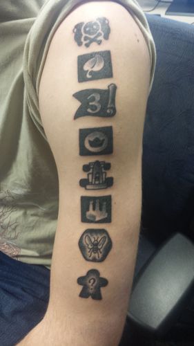 Gaming Tattoos | BoardGameGeek