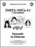 RPG Item: Insta-NPCs #07: Damsels in Distress