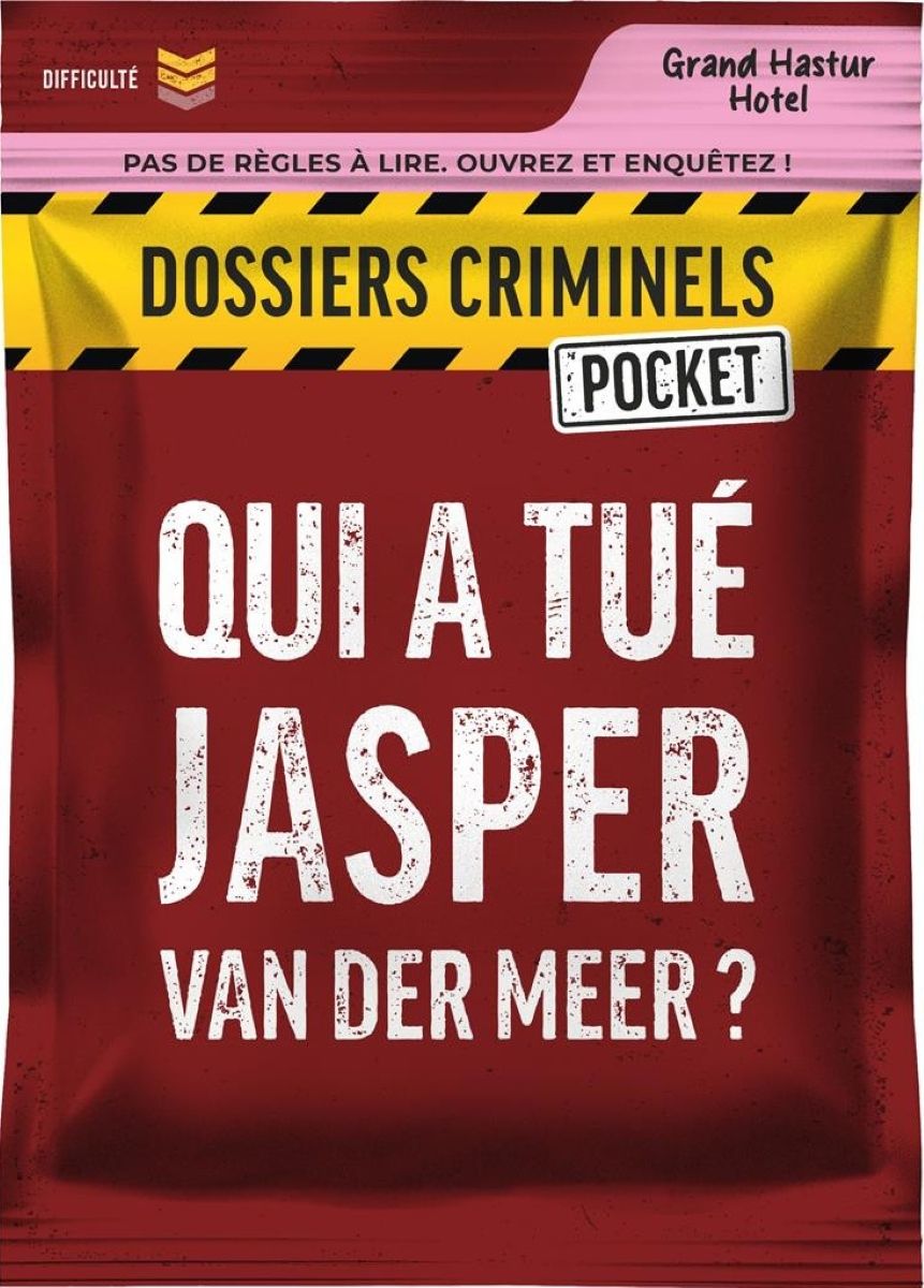 Cover art for Dossiers Criminels Pocket: Qui a tué Jasper van der Meer?