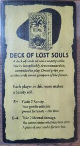 Betrayal at House on the Hill: 3rd Edition – Deck of Lost Souls Promo Card