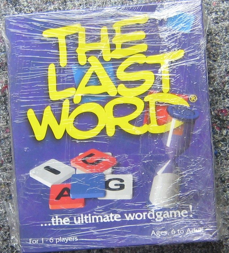 The Last Word: The Ultimate Wordgame! box art