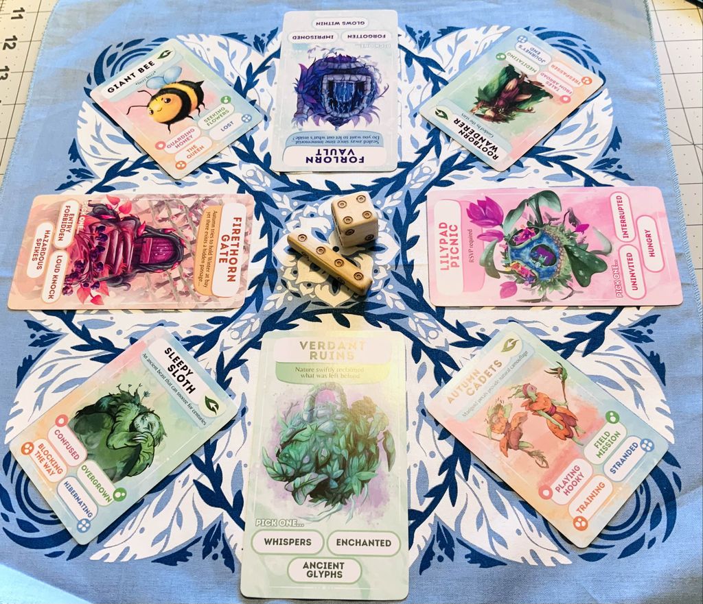 Illustration 2 de Florafiora: The Storytelling Card Game