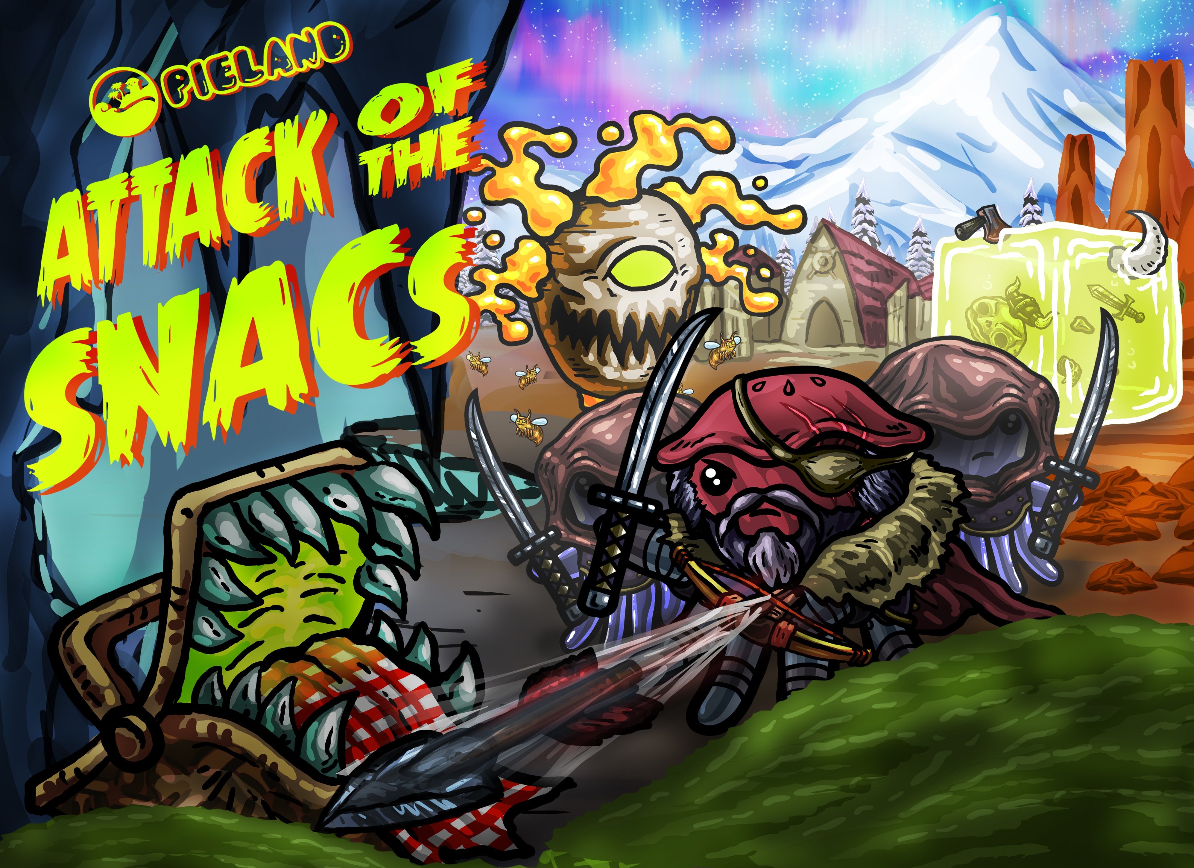 Pieland: Attack of the SNACs
