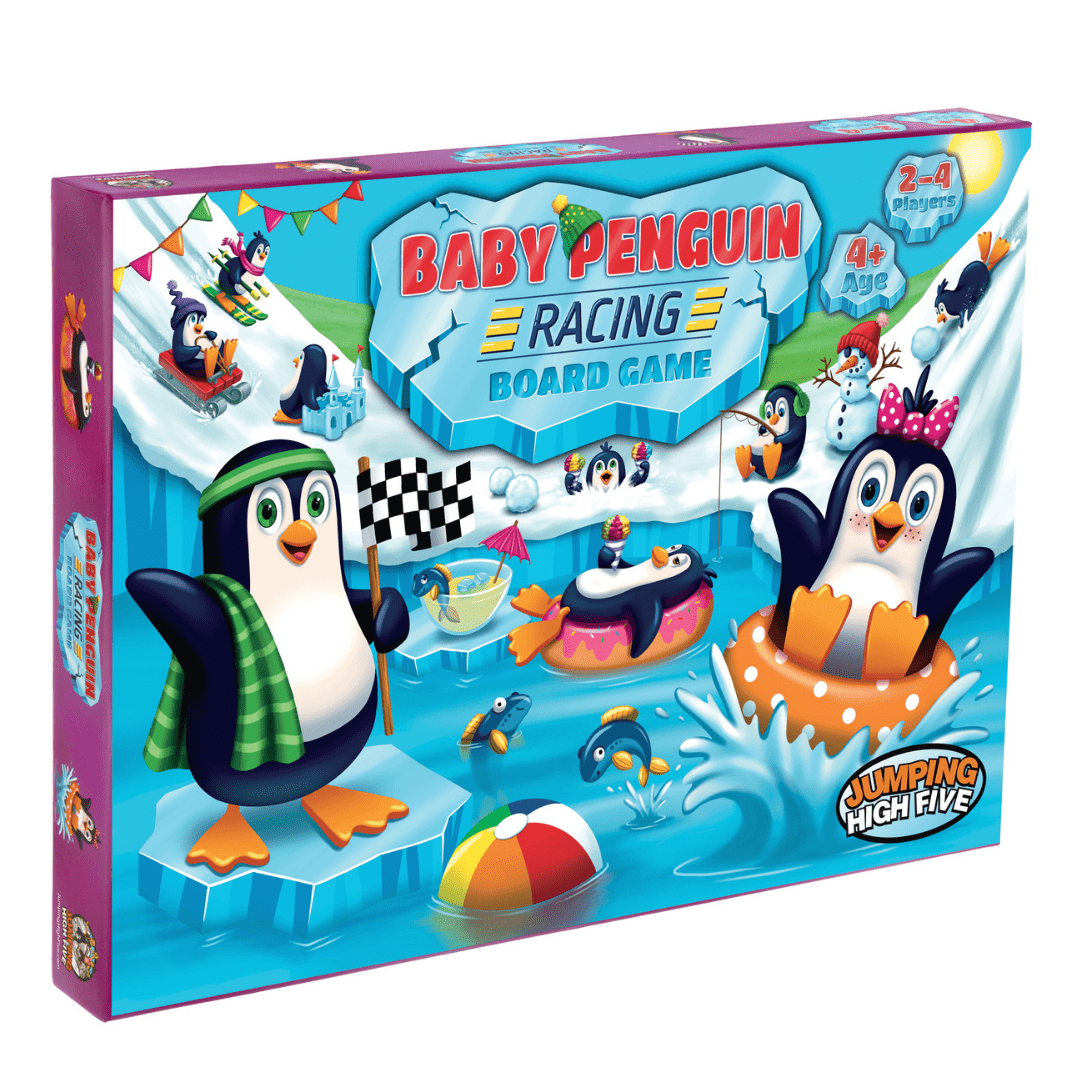 Baby Penguin Racing cover