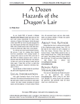 RPG Item: A Dozen Hazards of the Dragon's Lair