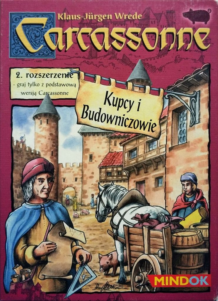 onthouden afstuderen ontmoeten Carcassonne Kooplieden & Bouwmeesters, bordspel prijs vergelijken doet u op  Bordspellenvergelijken.nl zowel voor in Nederland als in Belgie