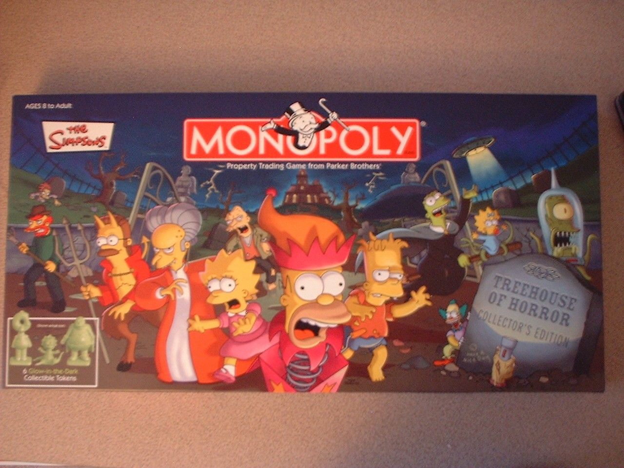 Boîte du jeu Monopoly: Simpsons Treehouse of Horror