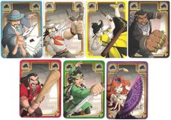 Colt Express: Alternate Art Punch Cards
