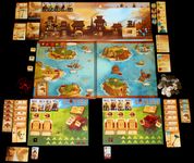 A game of Near and Far in progress!