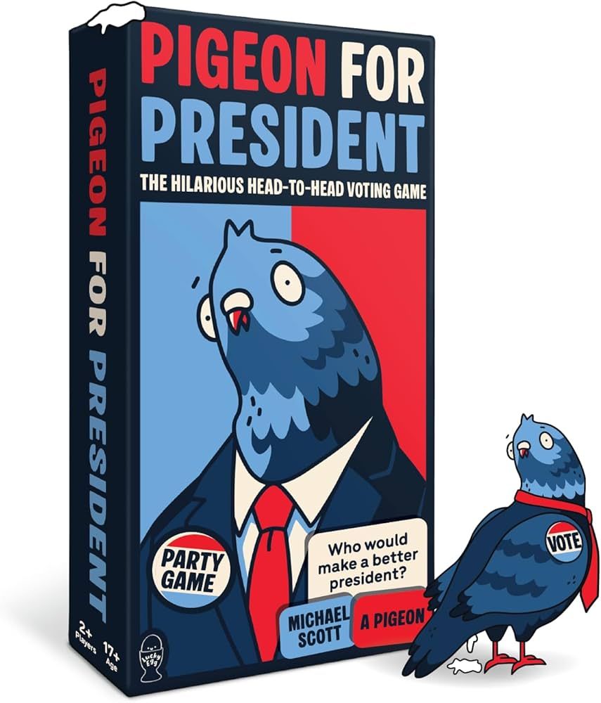 Cover art for Pigeon for President
