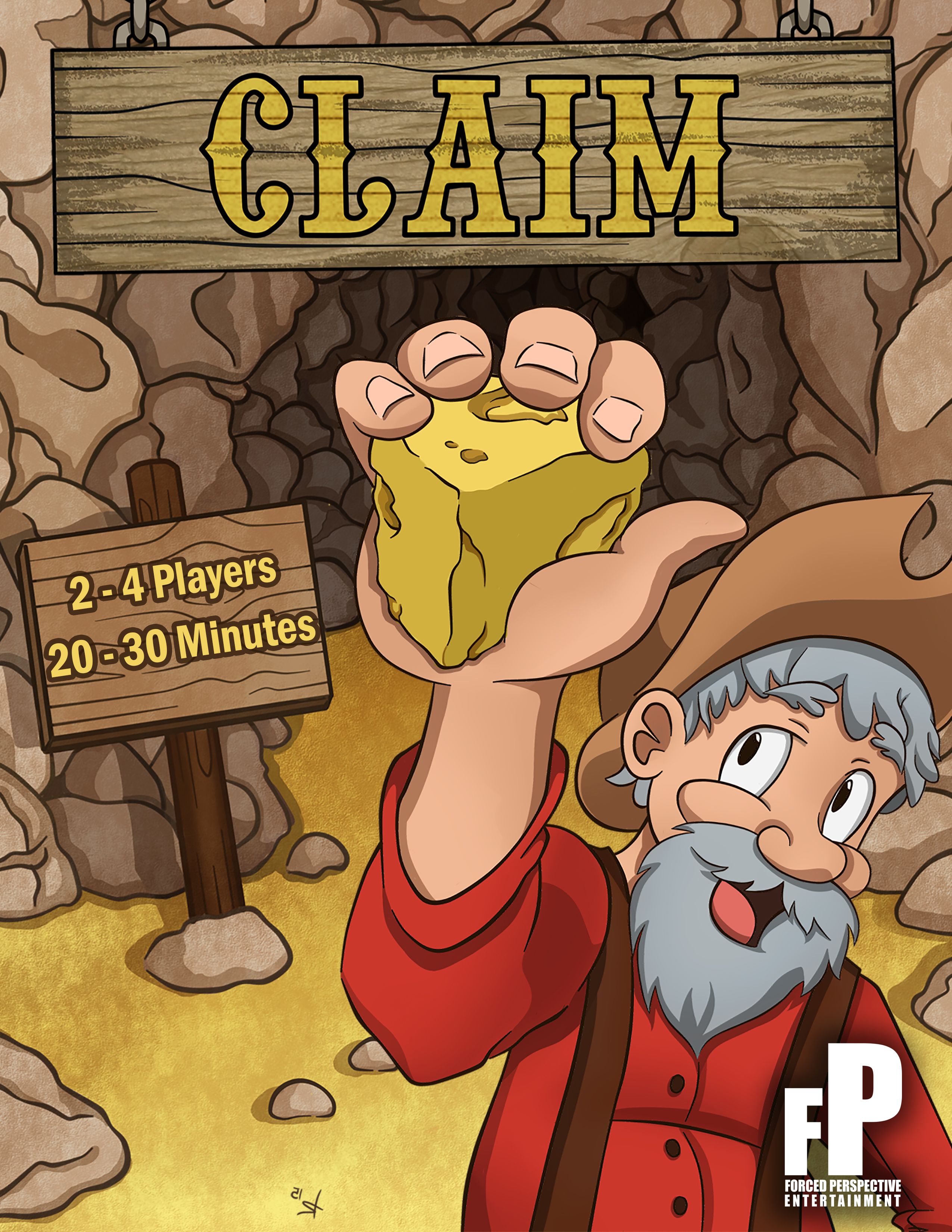 Claim: The Search for the Gold Nugget box art