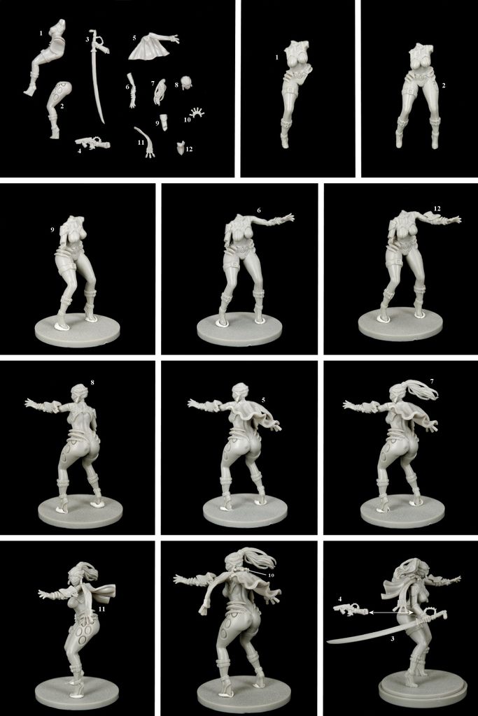 KDM minis - Assembly Guides by Alex tPG | Kingdom Death: Monster