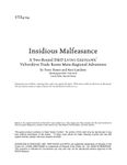 RPG Item: VTF4-04: Insidious Malfeasance
