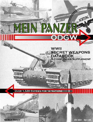 Mein Panzer: WWII Secret Weapons Databook
