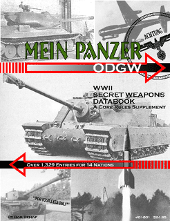 Mein Panzer: WWII Secret Weapons Databook