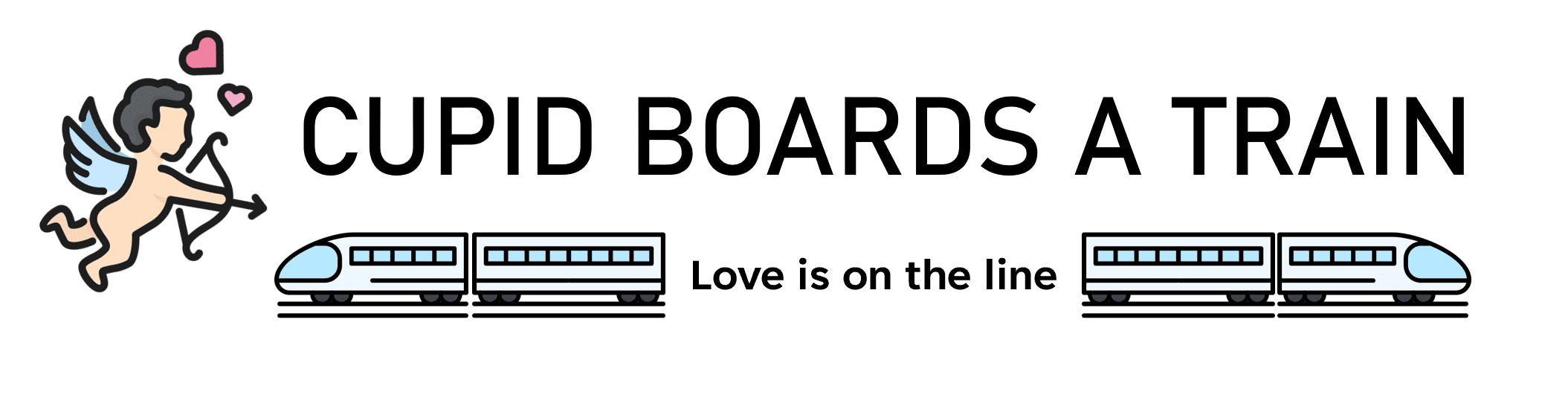 Cover art for Cupid Boards a Train