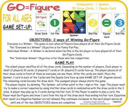 Go=Figure "The ADDING and SUBTRACTING GAME"