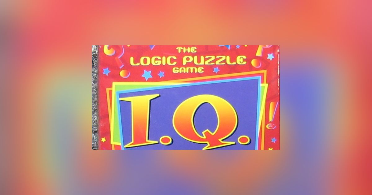 I.Q.: The Logic Puzzle Game – Train Your Brain! Give Your I.Q. Some ...