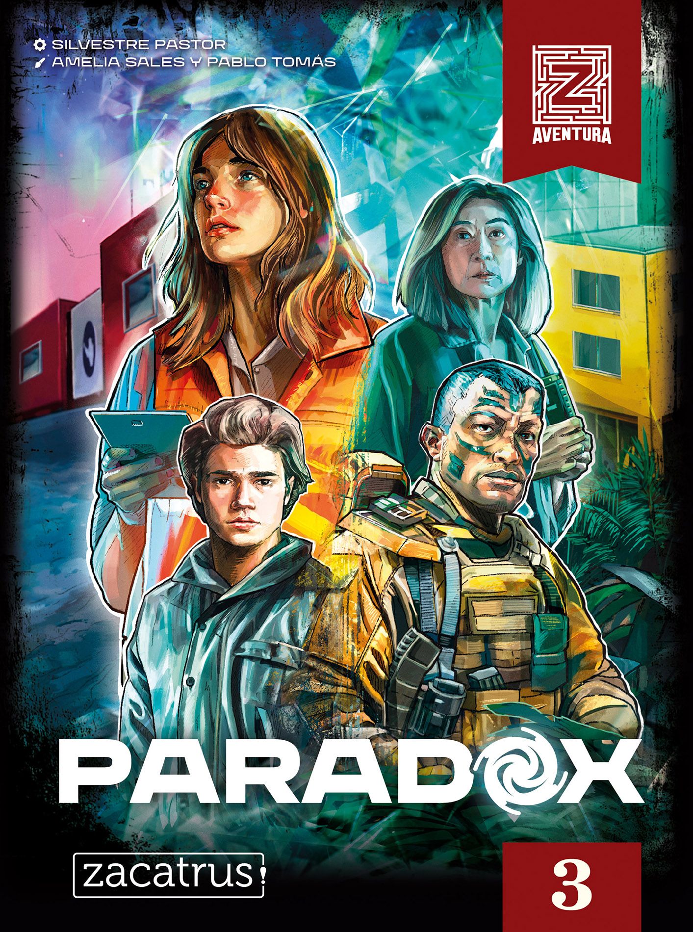 Aventura Z: Paradox box art