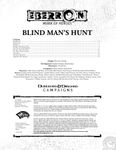 RPG Item: EMH06: Blind Man's Hunt