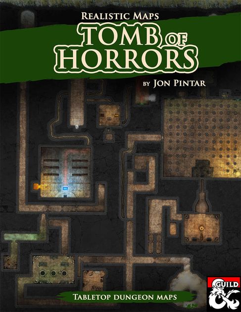 D D Tomb Of Horrors Map Realistic Maps: Tomb Of Horrors | Rpg Item | Rpggeek