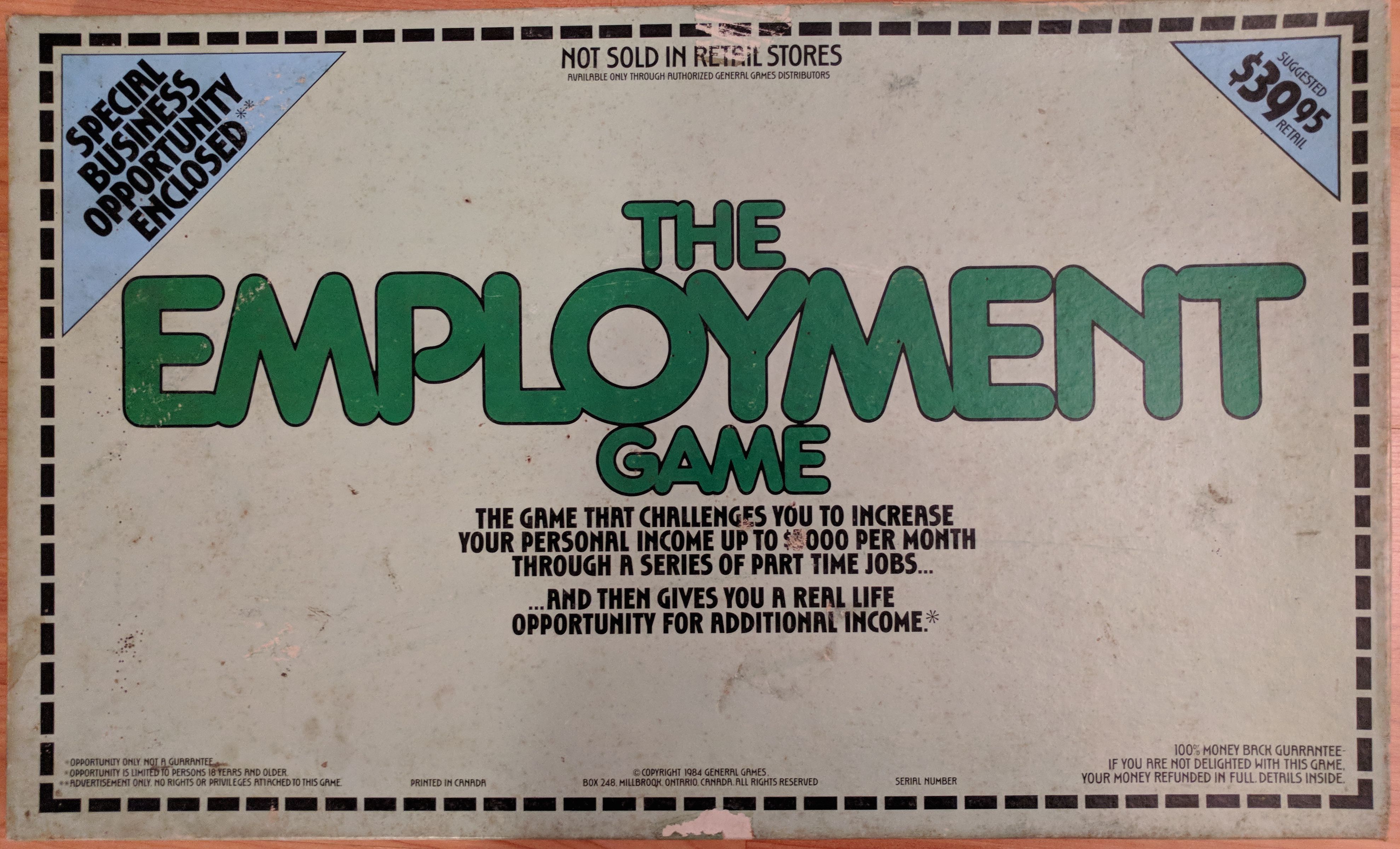 The Employment Game