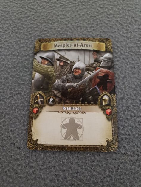 Time of Legends Meeples-at-Arms Promo Card Joan of Arc Mythic Games 