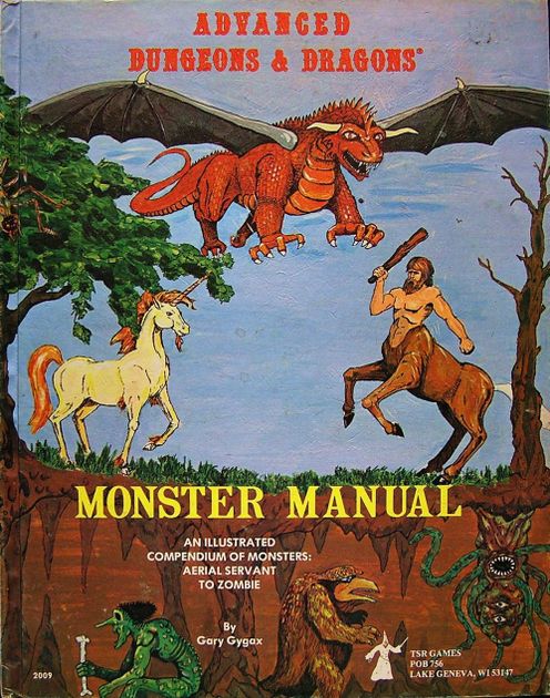 Monster Manual (AD&amp;amp;D 1e) | RPG Item | RPGGeek