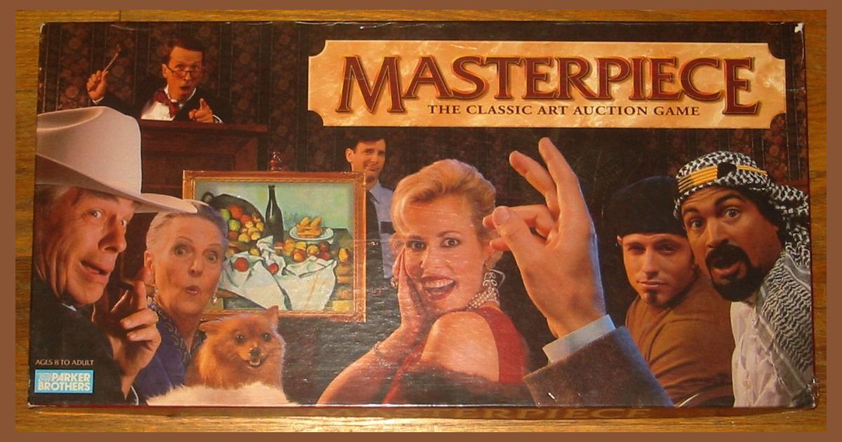 1970 Version MASTERPIECE Board Game SPARE GAMES PARTS 