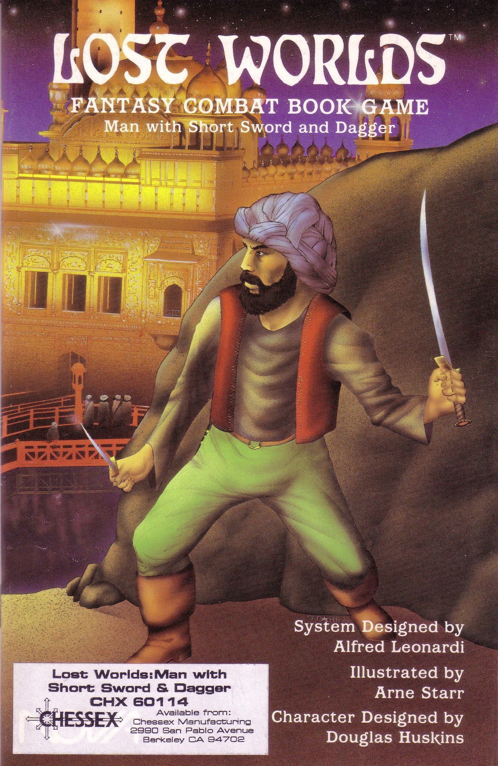 Lost Worlds: Man with Short Sword and Dagger