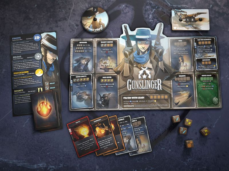 Asset image game Dice Throne: Season Two – Gunslinger v. Samurai