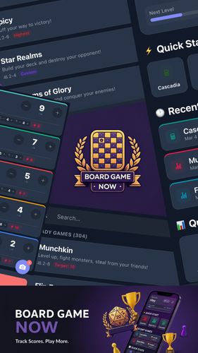 I built a score tracker for board game nights — supports 300+ games ...
