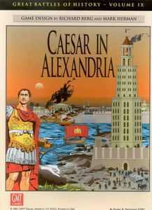 Caesar In Alexandria box art