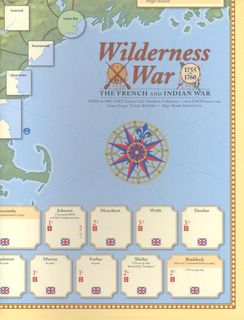 Wilderness War: Deluxe Map
