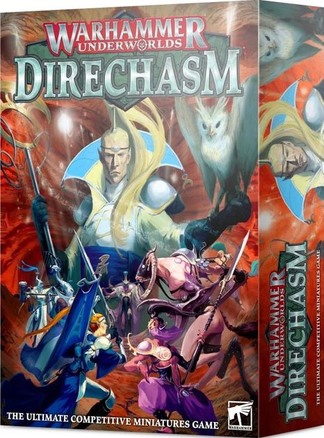 Direchasm Warhammer Underworlds English with collectable coin and cards 