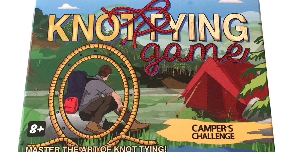 Knot Tying Game: Camper's Challenge, Board Game
